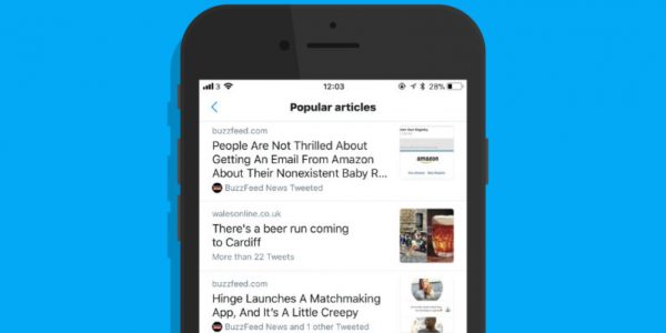 Twitter lurkers will love its new Popular Articles feature