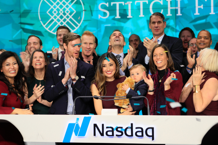 Stitch Fix is crashing after its first-ever earnings report