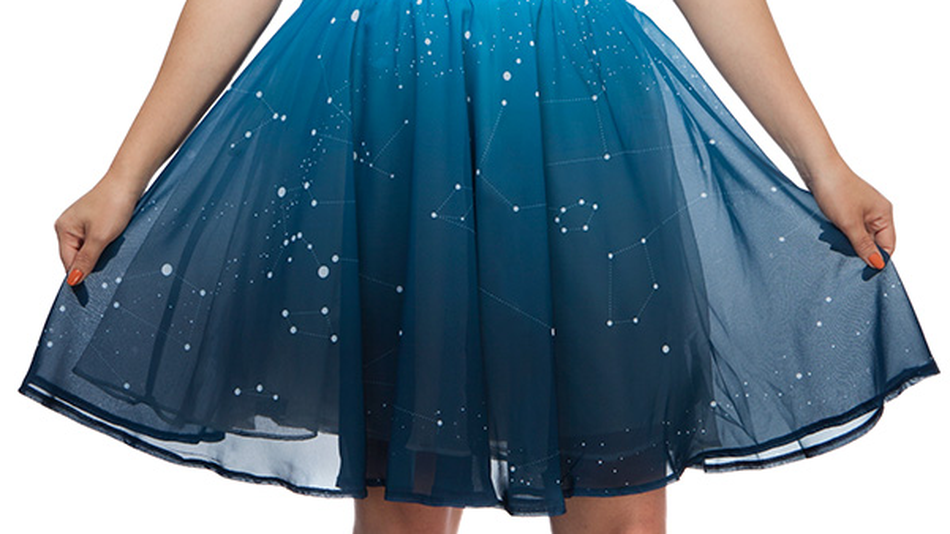 Illuminate your wardrobe with a skirt that actually lights up