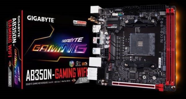 Gigabyte Goes SFF With AB350N-Gaming WiFi Mini-ITX Motherboard