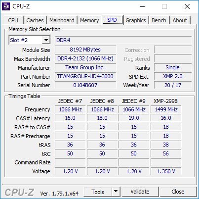 Team Group Night Hawk RGB 16GB DDR4-3000