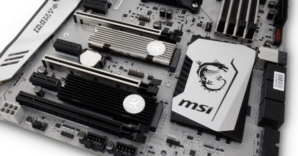 EK Water Blocks Made A Passive M.2 NVMe SSD Cooler