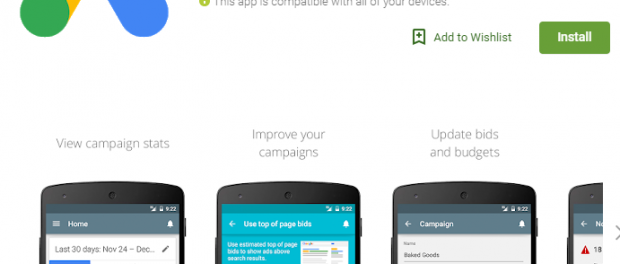 Google New Mobile App for Google Ads