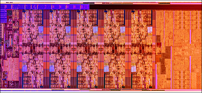 Comet Lake Silicon die.