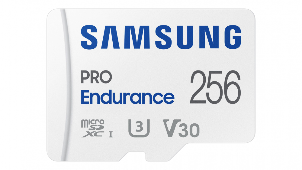 The Samsung PRO Endurance microSD Card