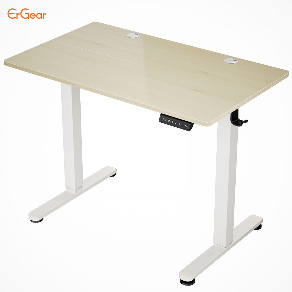 ErGear white desk