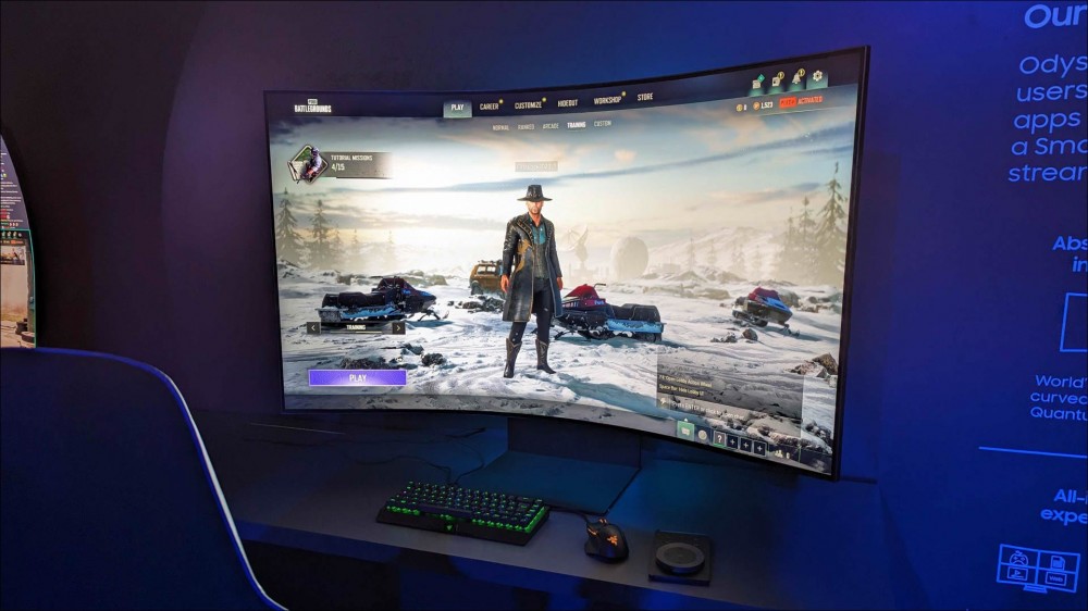 Samsung Gaming Monitor at CES 2023